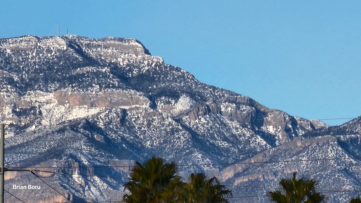 Nevada desert landscape near Las Vegas